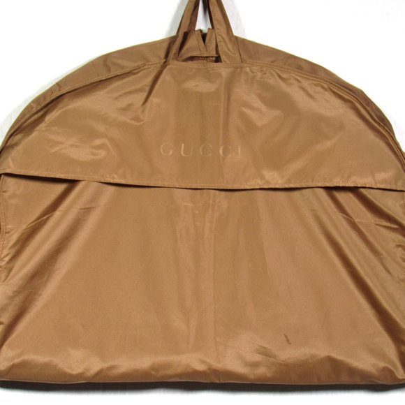 Gucci Garment Bag Dust Cover with Handles Copper Approx. 42